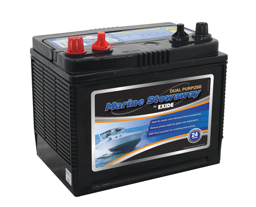 Exide Batteries Stowaway MSDP24 Marine Battery