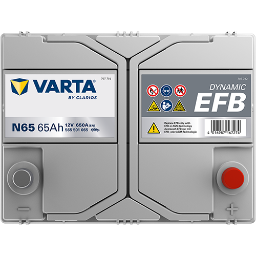 Varta Dynamic EFB 565501065 Q85 650CCA 65Ah
