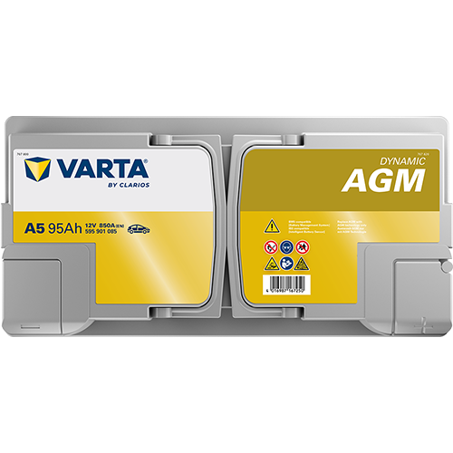 Varta Dynamic AGM 595901085 AGM-90 850CCA 95Ah