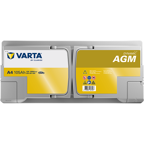 Varta Dynamic AGM 605901095 AGM-100 950CCA 105Ah