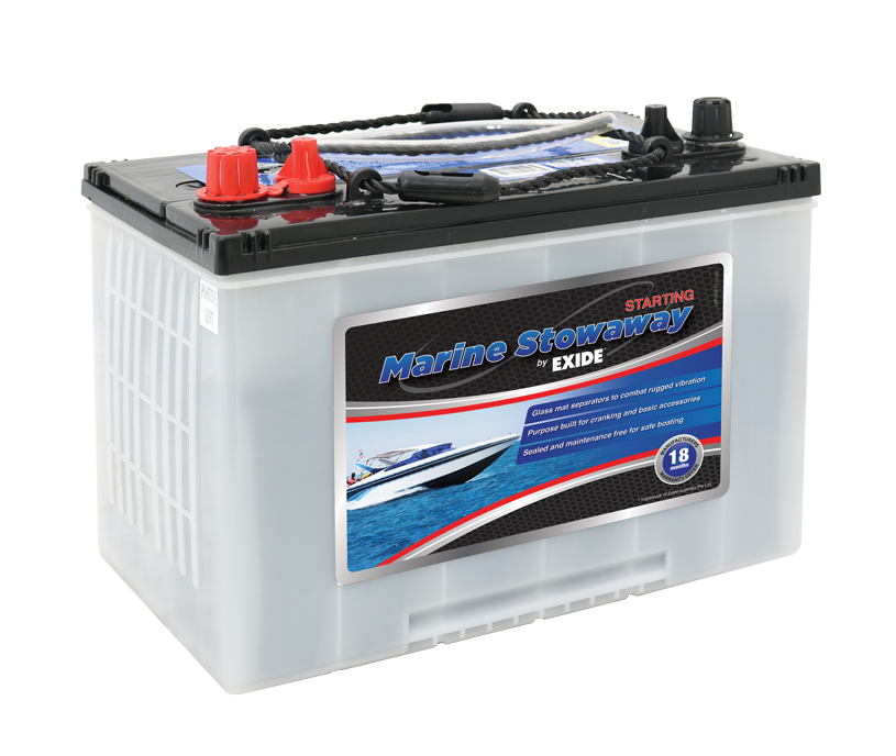 Exide Batteries Stowaway MSST27 Marine Battery (Price Pick Up only)
