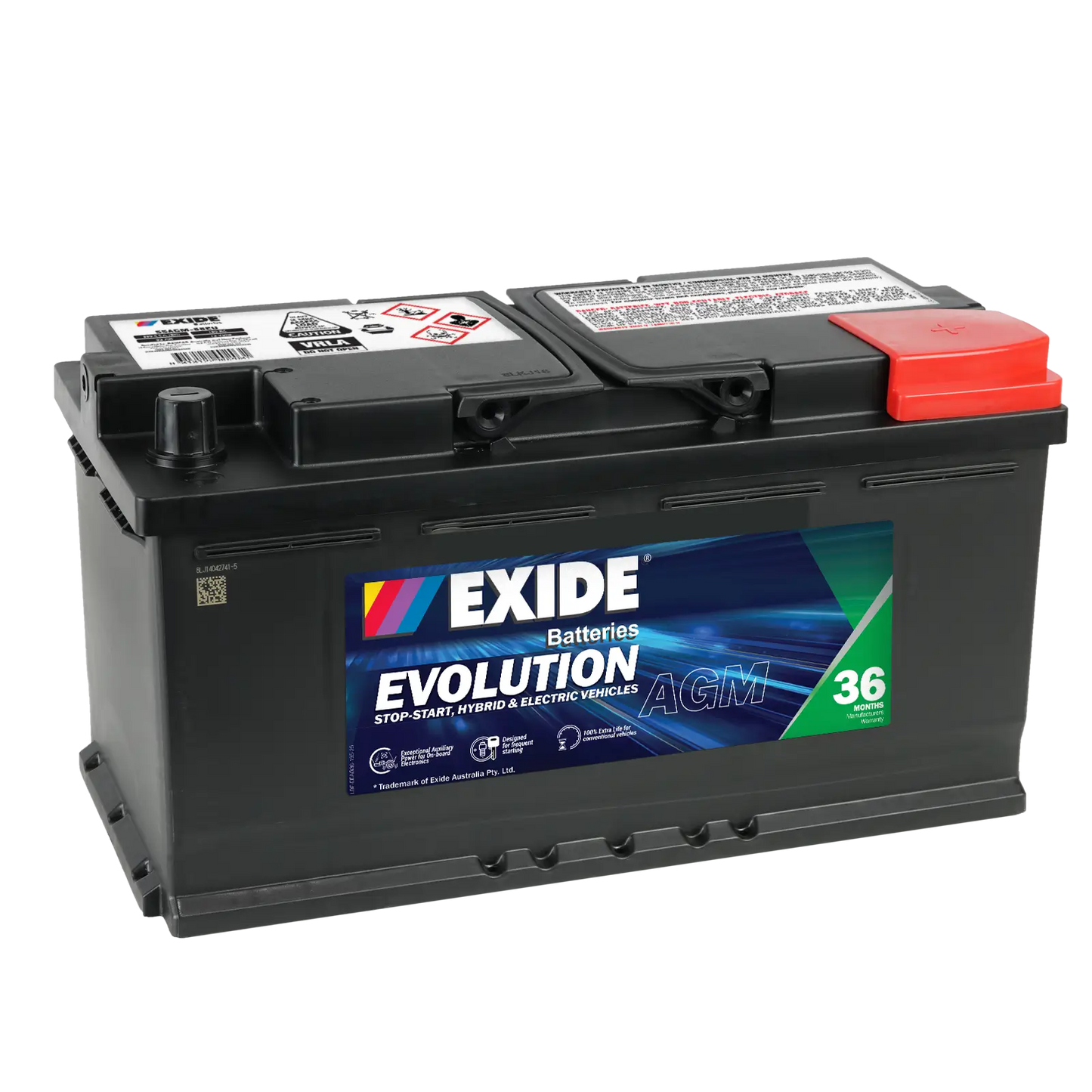 Exide SSAGM-88EU AGM 850CCA 92AH LN5AGM