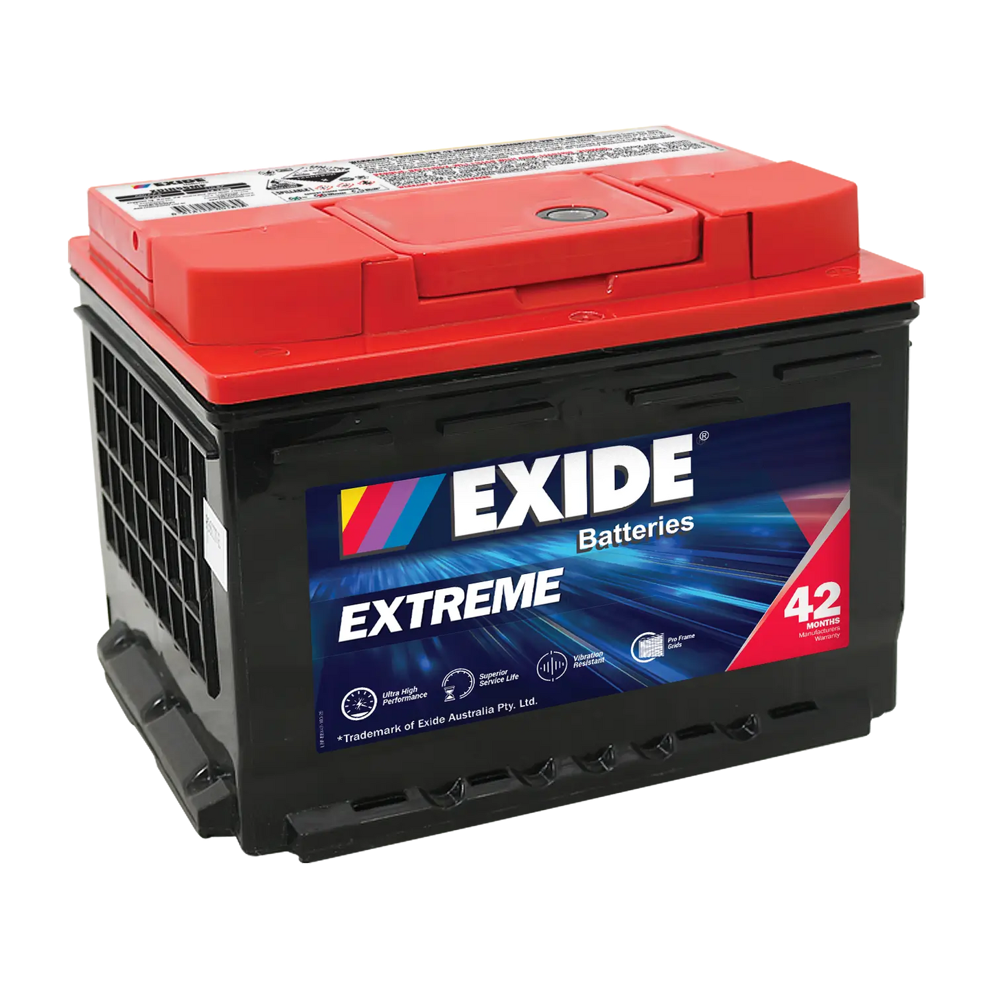 Exide Extreme XDIN55MF 12 Volt 640CCA