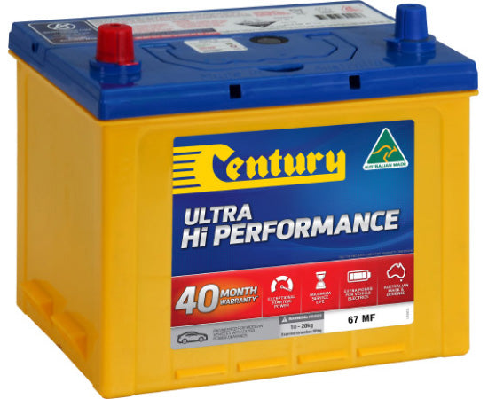Century 67 MF Ultra Hi Performance Battery | 640CCA 64AH
