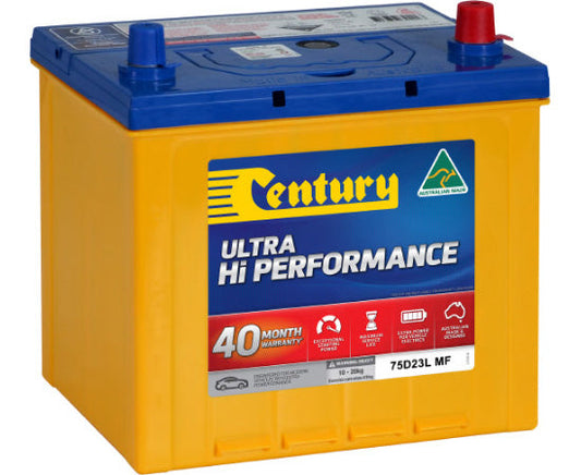 Century 75D23L MF Ultra Hi Performance Battery | 620CCA 70AH