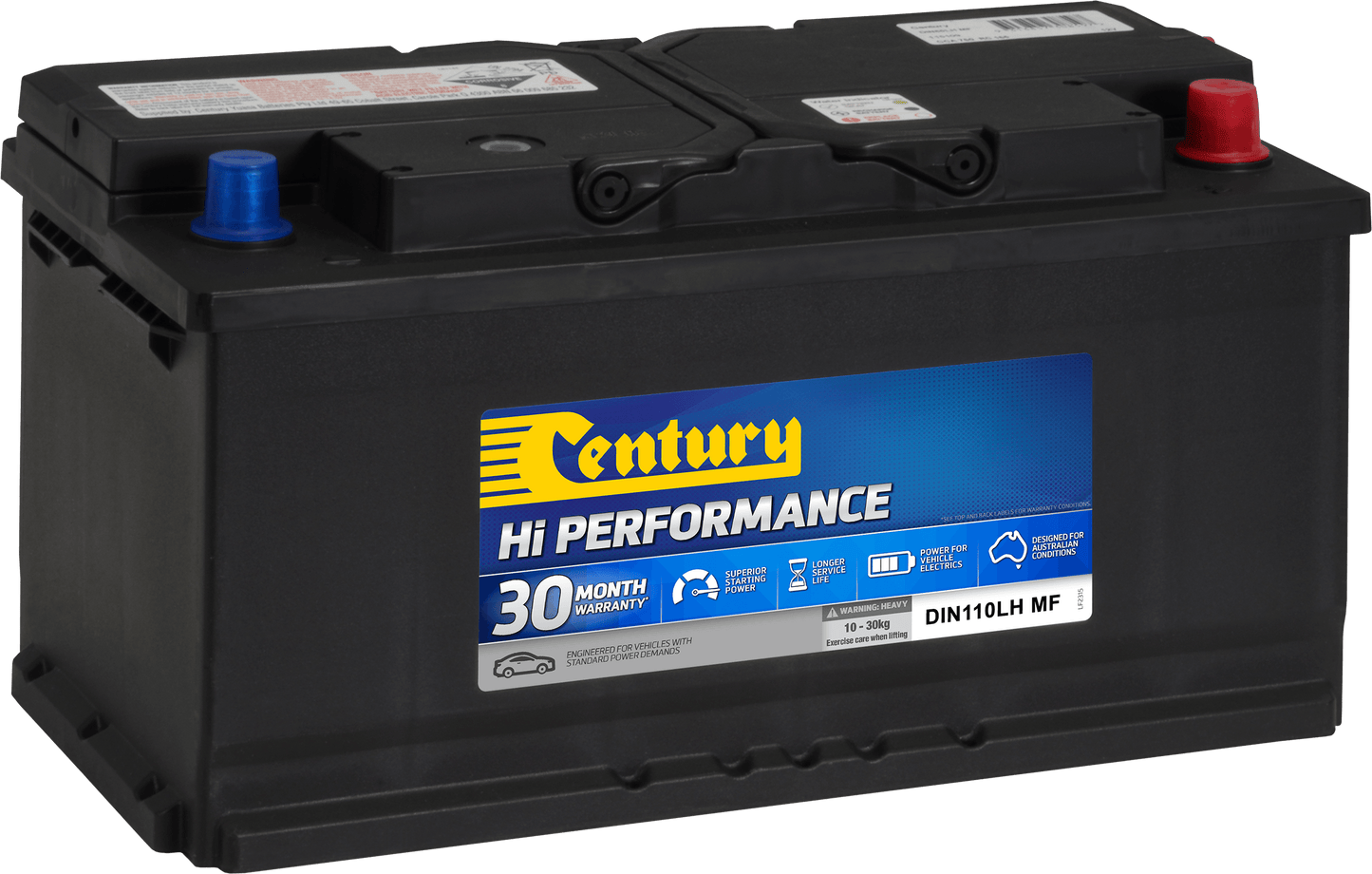 Century DIN110LH MF Hi Performance Battery | 920CCA 110AH