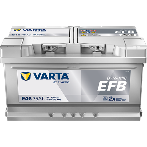 Varta Dynamic EFB 575500073 EFB-70 730CCA 75Ah