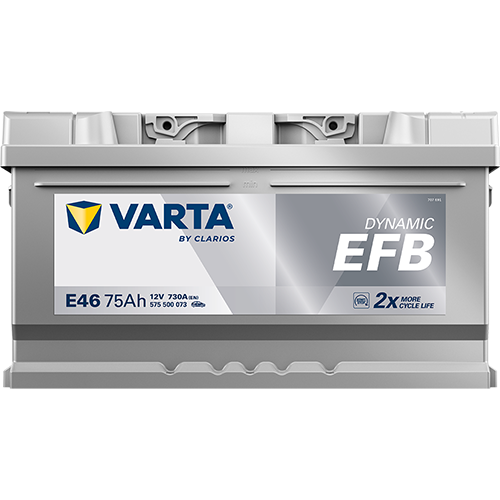 Varta Dynamic EFB 575500073 EFB-70 730CCA 75Ah