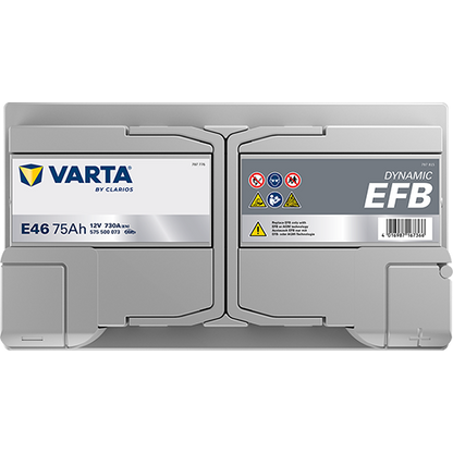 Varta Dynamic EFB 575500073 EFB-70 730CCA 75Ah