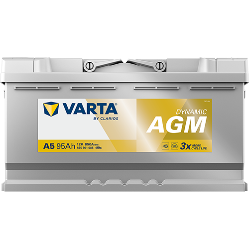 Varta Dynamic AGM 595901085 AGM-90 850CCA 95Ah