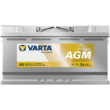 Varta Dynamic AGM 595901085 AGM-90 850CCA 95Ah