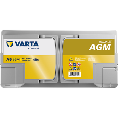 Varta Dynamic AGM 595901085 AGM-90 850CCA 95Ah