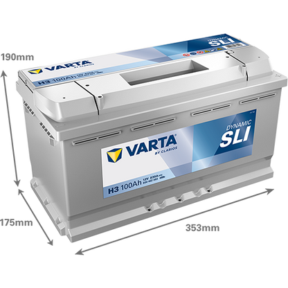 Varta Dynamic SLI 600402083 H3/L5 830CCA 100Ah