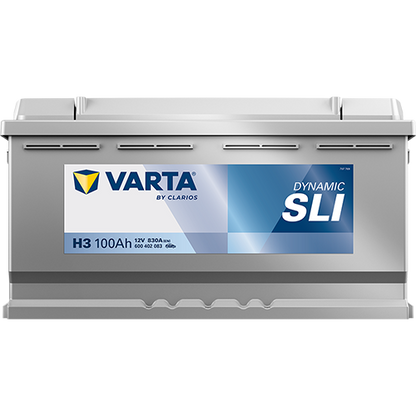 Varta Dynamic SLI 600402083 H3/L5 830CCA 100Ah