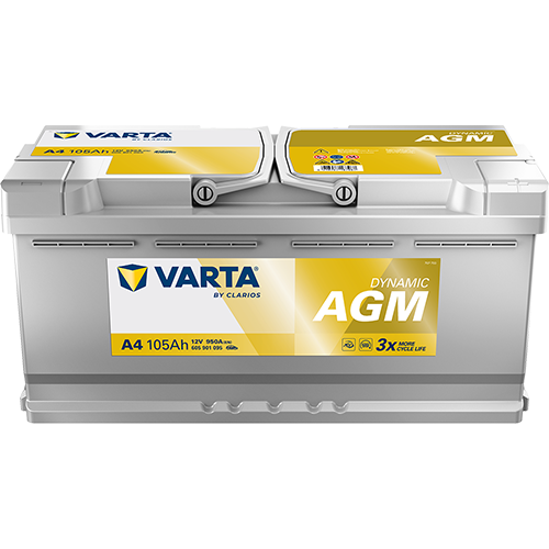 Varta Dynamic AGM 605901095 AGM-100 950CCA 105Ah