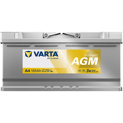 Varta Dynamic AGM 605901095 AGM-100 950CCA 105Ah