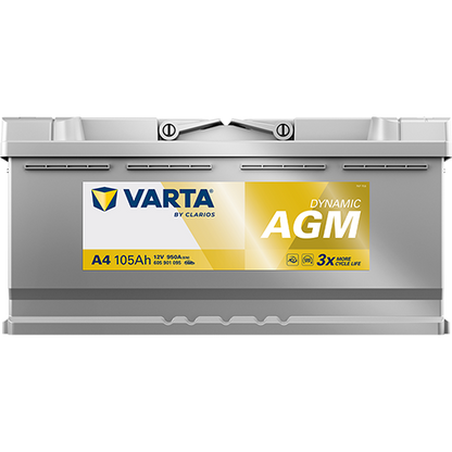 Varta Dynamic AGM 605901095 AGM-100 950CCA 105Ah