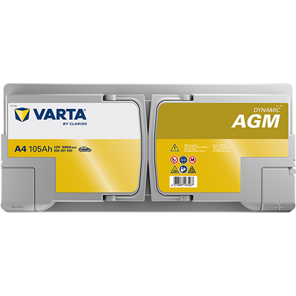 Varta Dynamic AGM 605901095 AGM-100 950CCA 105Ah