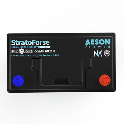 AESON StratoForse | NS60L Pro | Sodium Ion Vehicle Battery | 12V 420CCA 20AH