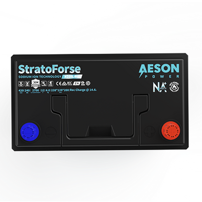 AESON StratoForse | NS60L Pro | Sodium Ion Vehicle Battery | 12V 420CCA 20AH