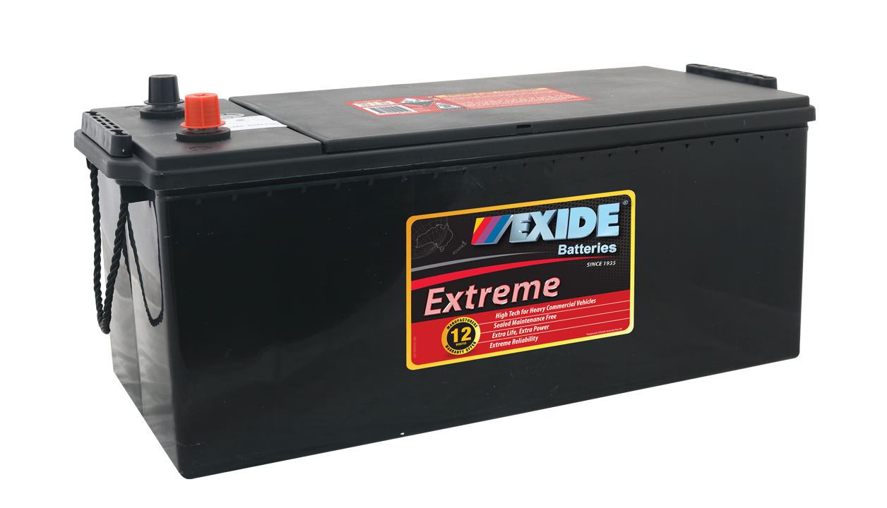 EXIDE EXTREME N150MFF, Heavy Commercial, 12 Volt Battery