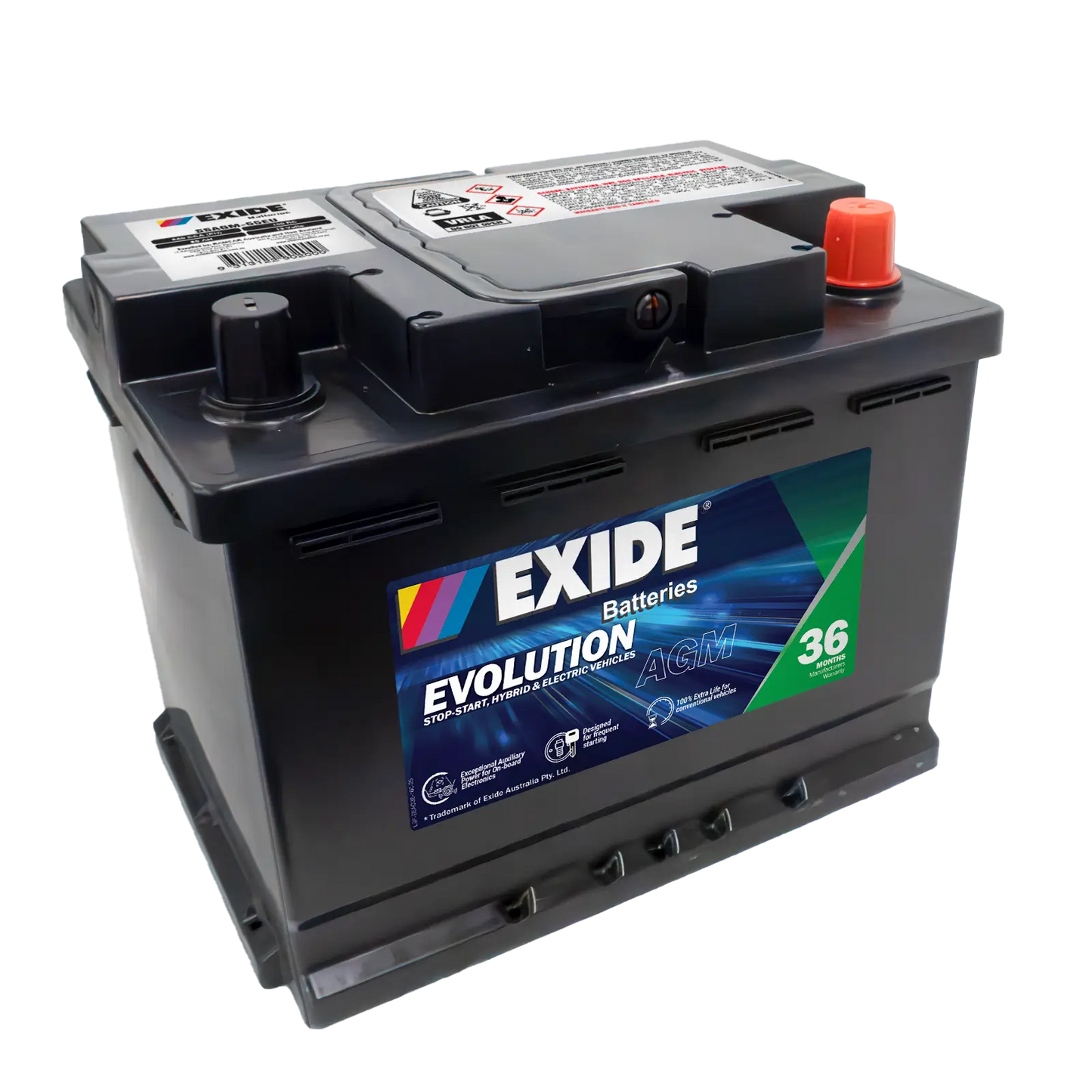 Exide SSAGM-55EU AGM 680CCA 60AH
