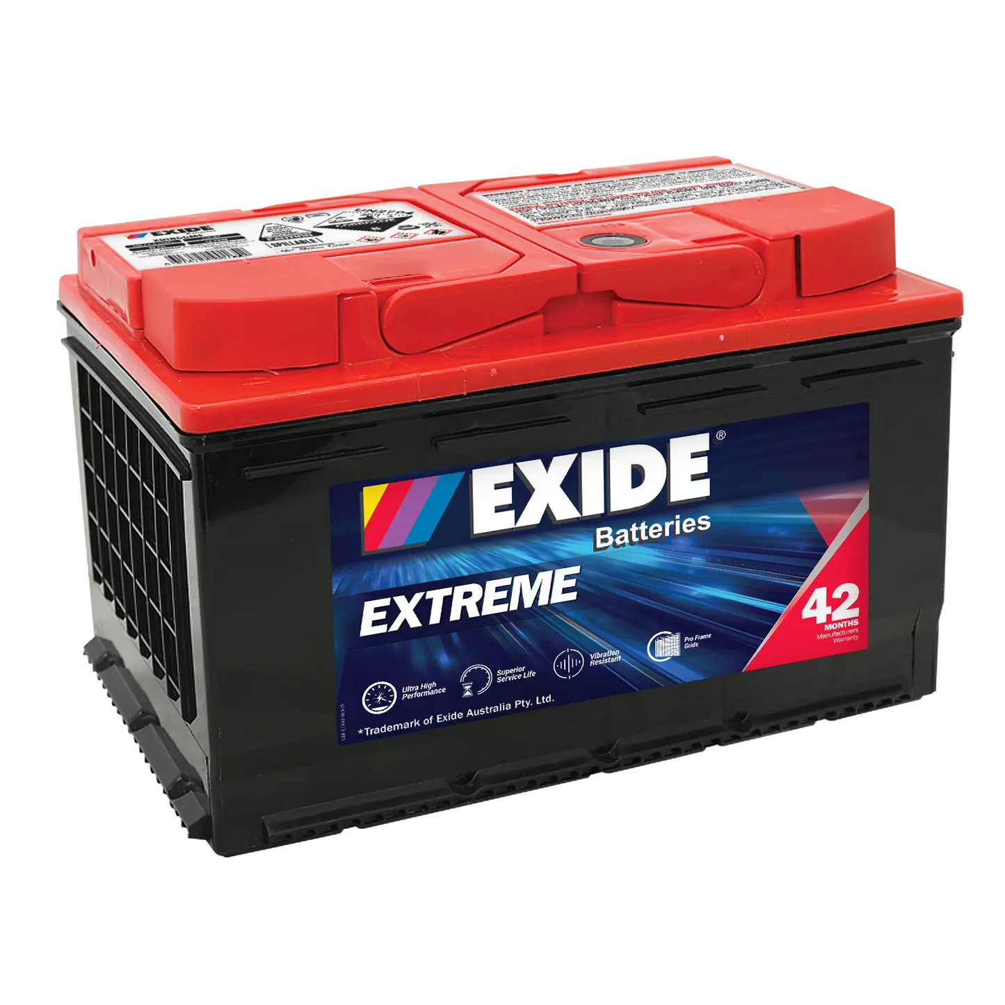 Exide Extreme XDIN66MF 12 Volt 740CCA